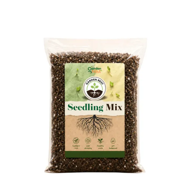 GardenNest Seedling Mix for Seed Germination and Nursery Plants